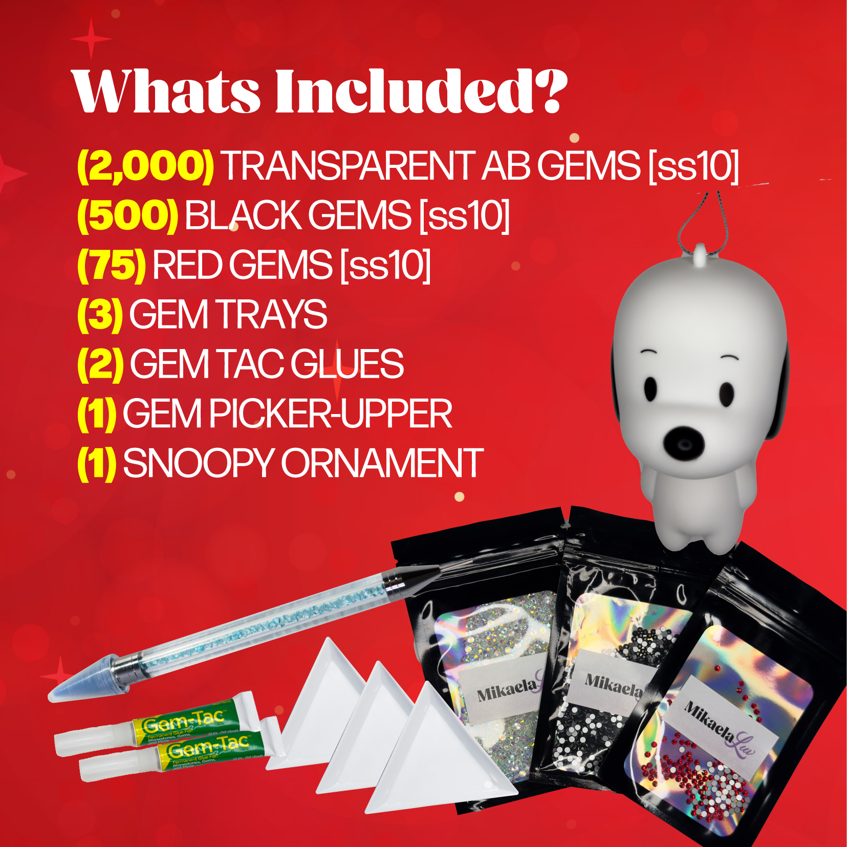 Snoopy Bedazzling Kit image 1