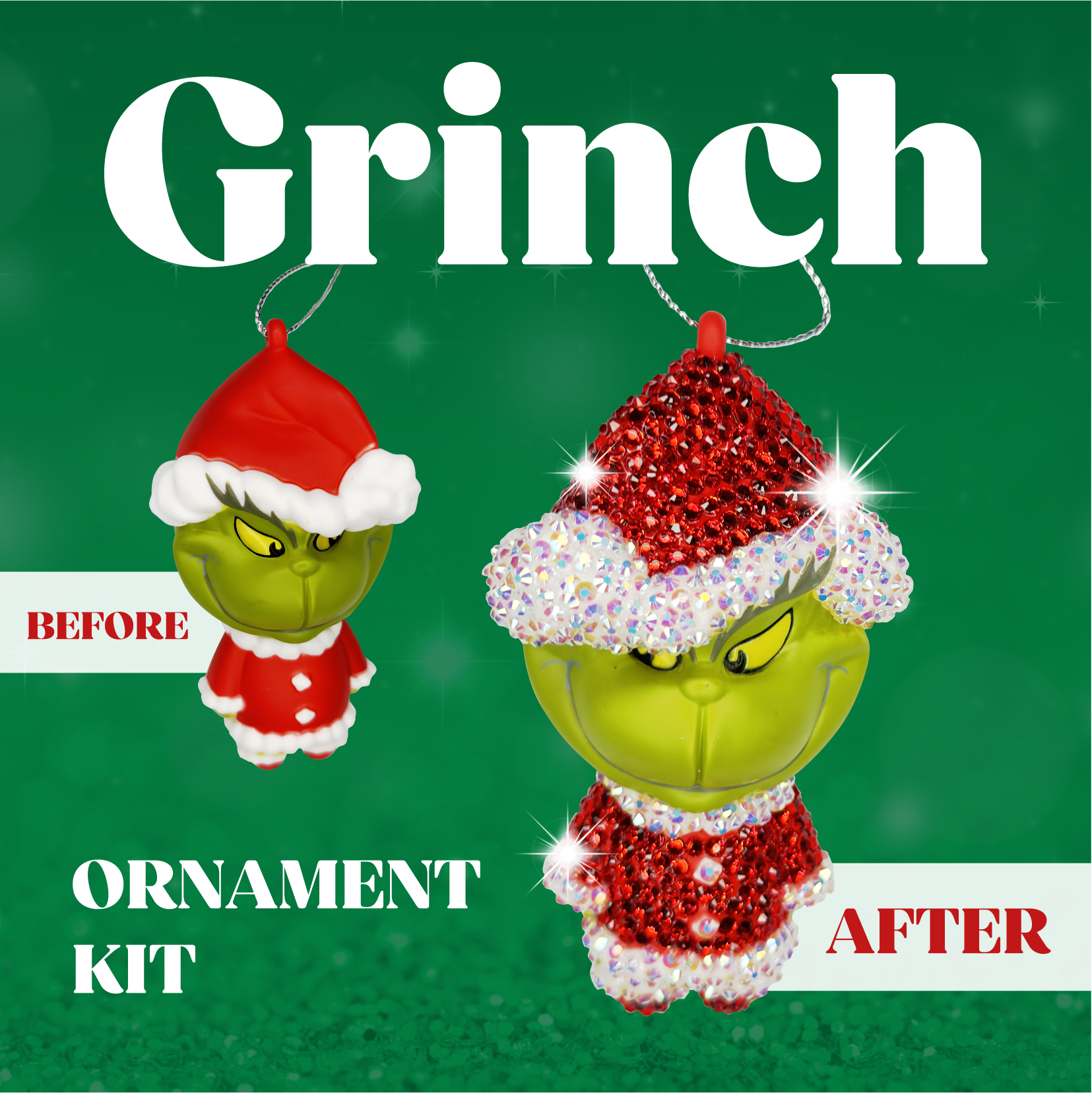 Grinch Bedazzling Kit image 0