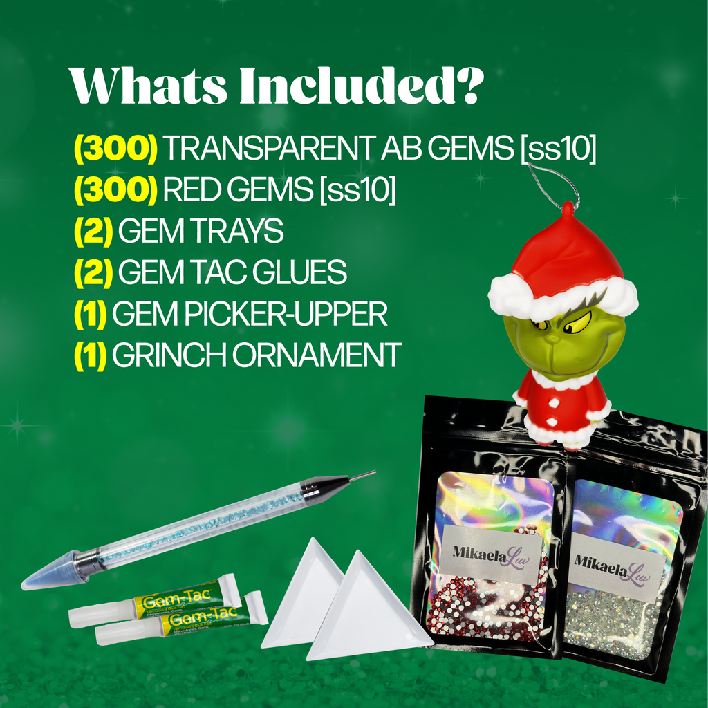 Grinch Bedazzling Kit image 1